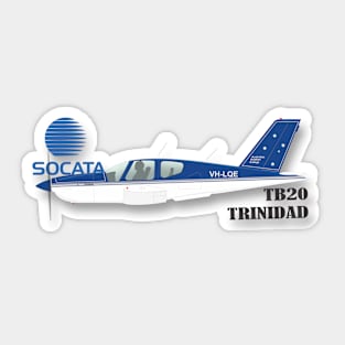 SOCATA TB20 Trinidad Sticker